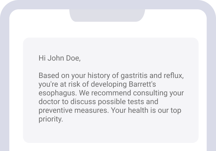Customized Patient Notifications